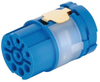 Circular Insert, Socket, 7Pos, Pa; Product Range Harting - 74AC2405 - Newark, An Avnet Company