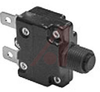 Thermal Circuit Breaker, Push to Reset,Single Pole, Plastic Knurl Nut, 20 AMP - 70198779 - Allied Electronics, Inc.