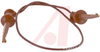 Minigrabber Test Clip Patch Cord, 12 Inch, Red - 70197746 - Allied Electronics, Inc.
