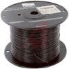 Wire, Hook-Up; 20 AWG; Solid; 0.016 in.; 0.071 in.; -40 degC; 300 V; Black - 70136600 - Allied Electronics, Inc.