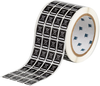 Brady B-8423 White on Black Rectangle Polyester Health, Sanitation & Waste Label - 0.6 in Width - 0.8 in Height - WEEE-2-5-BK - 662820-64440 - R. S. Hughes Company, Inc.