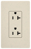 Duplex/Single Receptacle - SCR-20-LS - Lutron Electronics Co., Inc.