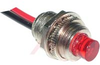 Indicator; Panel-Mount; T-1 3/4 OR LED;24 V; Transparent Lens; Green - 70015906 - Allied Electronics, Inc.