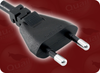 KSC 8305 KOREAN 2 to IEC-60320-C7 HOME // Power Cords // International Power Cords // Korea Power Cords - 8709.180 - Quail Electronics