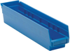 Economy 4 Shelf Bin, Blue; Bin Colour Quantum Storage - 44AC6761 - Newark, An Avnet Company