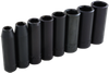 8 Pieces 6 Point Deep SAE Impact Socket Set - 25058 - Gray Tools Canada Inc.