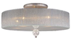 Semi-Flush Mts.-Drum Shade - 386836 - Light Center (The)