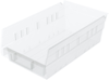 Bin, Shelf Bin 11-5/8 x 6-5/8 x 4, Clear - 30130SCLAR - Akro-Mils, Inc.