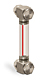 Standard Nylon Liquid Level Gage, 4” Centerline, Back Mount 1/2”-20 with Nuts - B3642-10400BB1W - Oil-Rite Corp.
