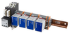 DC Surge Protector SPD RRPA Indoor DIN-Rail Assy 24, 48 Vdc, 20 kA SASD, GDT MOV 1x DTA + 4x DRI -- RRPA-DTADRI-4 - Image