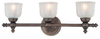 Bathroom Fixtures-Three Lights - 357592 - Light Center (The)