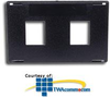 Hubbell Furniture Plate, Herman Miller Beltline - 2 Port - BRFMP1 - TelephoneStuff.com