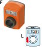 Digital Position Indicator, Style F / Left Rotation - SDP-04 - Imao-Fixtureworks