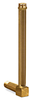 Vented Long Elbow Brass Liquid Level Gage, 7 21/32” Sight Opening, 5/8” Diameter Glass, 1/2” Male NPT Mounting Thread - B1150-9 - Oil-Rite Corp.