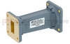 Waveguide Transition With WR-90 UG-39/U Square Cover Flange to WR-75 Square Cover Flange in 3 Inch Length -- FMWTS1004 - Image