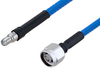 Plenum N Male to SMA Female Low PIM Cable 12 Inch Length Using SPP-250-LLPL Coax , LF Solder - PE3C5881-12 - Pasternack