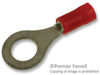 Terminal, Ring Tongue, 1/4In, Crimp, Red; Stud Size - Metric Amp - Te Connectivity - 29AC1490 - Newark, An Avnet Company