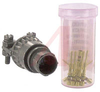 connector,metal circular,str plug w/cable clamp,size 10,6 #20 crimp pin contact - 70143472 - Allied Electronics, Inc.