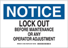 LockOut/Tagout Sign - 127583 - Brady Corporation