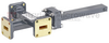 40 dB WR-42 Waveguide Crossguide 3 Port Coupler with UG-595/U Square Cover Flange from 18 GHz to 26.5 GHz in Bronze - FMWCT1006 - Fairview Microwave Inc.