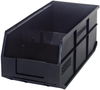 Stackable Shelf Bin, Black; Bin Colour Quantum Storage - 44AC7587 - Newark, An Avnet Company