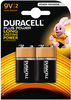 Non-Rechargeable Battery, Plus, Pack Of 2, Alkaline, 9 V, Pp3, Snap Contact Rohs Compliant Duracell - 05X0249 - Newark, An Avnet Company