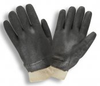 Black PVC Double Dip Supported Gloves (1 Dozen) -- 5100SI - Image