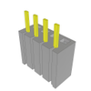 Headers, Receptacles, Female Sockets - BSW-104-24-G-S-ND - DigiKey