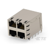 Modular/Ethernet Connector (RJ45) Jacks With Magnetics - 17-2496734-1-ND - DigiKey