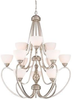27012-SN Large Chandeliers-Glass Shade - 604966 - Capital Lighting, Inc.