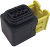Receptacle Housing, 8Pos, Gf Pbt, Black; Product Range Te Connectivity - 75Y3983 - Newark, An Avnet Company