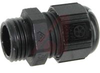 CONNECTOR, STRAIN RELIEF, LIQUID TIGHT,NON METALLIC, M-16X1.5 THREAD, BLACK - 70123249 - Allied Electronics, Inc.