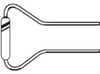 Weller Cutting Tip RCT - Cutting Tip - 1.66 in Tip Length - 1.385 in Tip Width - 037103-59023 - R. S. Hughes Company, Inc.