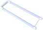 2ft. T8 U-Bend Hybrid Plug & Play LED Tube - 18W - Frosted - 5000K -- LED-15194 - Image