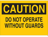 Machine & Operational Sign - 42402 - Brady Corporation