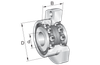Axial Angular Contact Ball Bearings -- ZKLFA1263-2RS