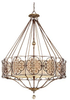 Light Uplight Chandelier - F2603/4BRB/OBZ - Murray Feiss Lighting