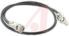 Cable; 24 in.; RG58C/U; Non Booted; Black Jacket; UL Listed - 70197820 - Allied Electronics, Inc.