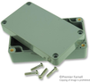 Enclosure, Junction Box, Plastic, Gray; Enclosure Type Bud Industries - 66F3903 - Newark, An Avnet Company