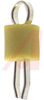 Test Point; Yellow; Thro-Hole; Wire Leaded; Tin; Valox; 0.063 in.; 0.35 in. - 70182834 - Allied Electronics, Inc.