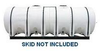 2600 Gallon Horizontal Leg Tank - A-FS2600-2W - Plastic-Mart