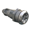 Quarter-Turn Cam Latch, 8mm Triangle, Without Cam, Sealed, Zinc Alloy, Chrome Plated, Bright - E5-6A-032-UU4 - Southco
