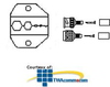 Greenlee KWIK Cycle 9 Die Set for Coaxial Connectors - 46830 - TelephoneStuff.com