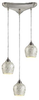 528-3SLV Mini Pendants-3 Light Cluster - 607833 - Capital Lighting, Inc.