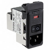Power Entry Connectors - Inlets, Outlets, Modules -- 1-6609946-1-ND - Image