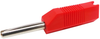 Banana Plug, 16A, Screw, Red; Gender Deltron Components - 45M6876 - Newark, An Avnet Company