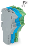Female connector/socket - 2022-103/000-038 - WAGO
