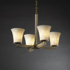 POR-8820-20-LEAF-ABRS Mid. Chandeliers-Candle - 750686 - Capital Lighting, Inc.