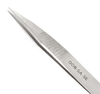 Excelta One Star Utility Tweezers 00B-SA-SE - Stainless Steel Straight Medium Point Tip - 4 3/4 in Length - EXCELTA 00B-SA-SE - R. S. Hughes Company, Inc.