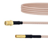SMA Female to MMCX Jack Cable RG-316 Coax in 60 Inch - FMC00363-60 - Fairview Microwave Inc.